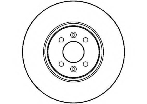 NATIONAL NBD1322 гальмівний диск