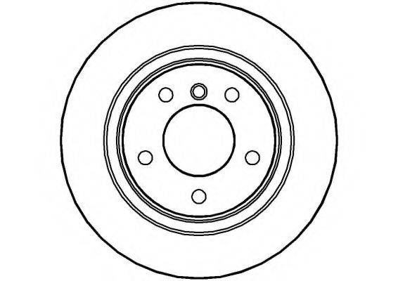 NATIONAL NBD1383 гальмівний диск