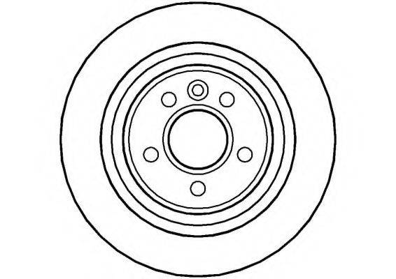 NATIONAL NBD1430 гальмівний диск