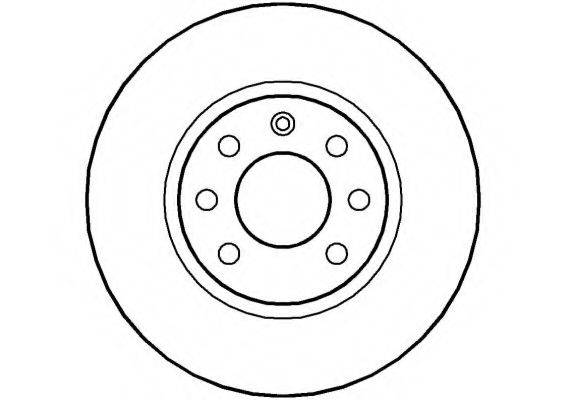 NATIONAL NBD180 гальмівний диск