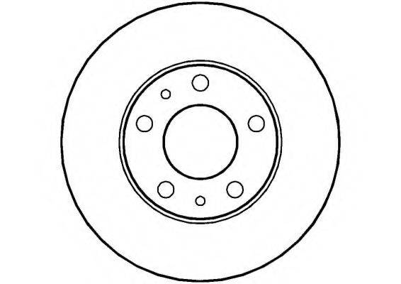 NATIONAL NBD746 гальмівний диск