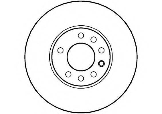 NATIONAL NBD769 гальмівний диск