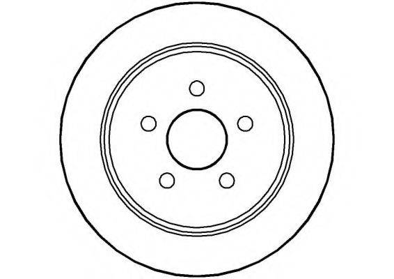 NATIONAL NBD882 гальмівний диск