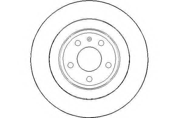 NATIONAL NBD1520 гальмівний диск