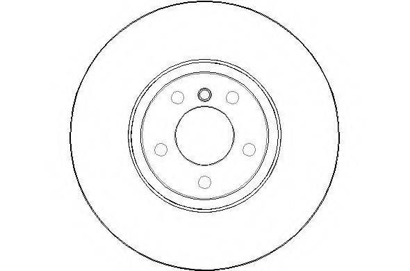 NATIONAL NBD1525 гальмівний диск