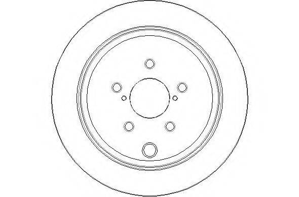 NATIONAL NBD1721 гальмівний диск