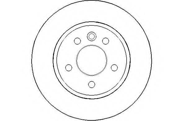 NATIONAL NBD1767 гальмівний диск