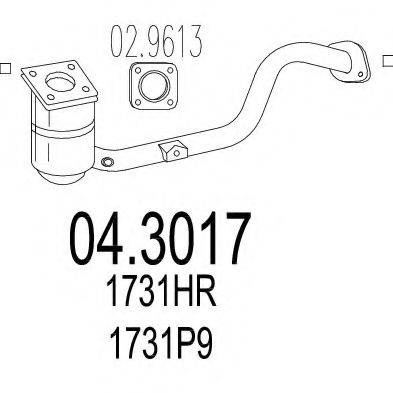 MTS 043017 Каталізатор