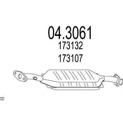 MTS 043061 Каталізатор