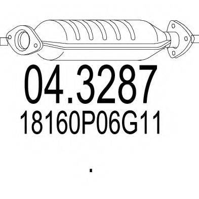 MTS 043287 Каталізатор