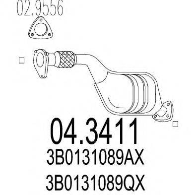MTS 043411 Каталізатор