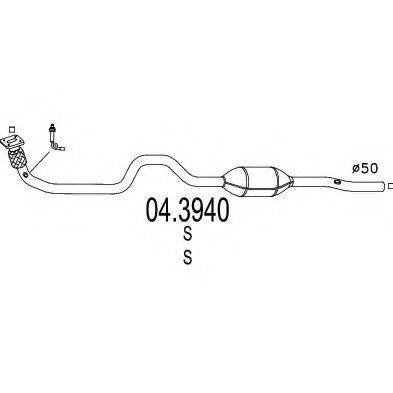 MTS 043940 Каталізатор
