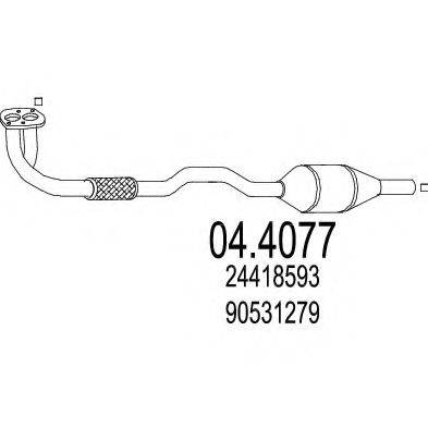 MTS 044077 Каталізатор