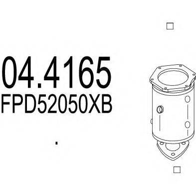 MTS 044165 Каталізатор