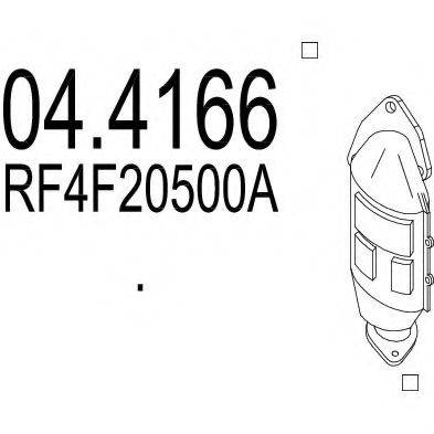 MTS 044166 Каталізатор