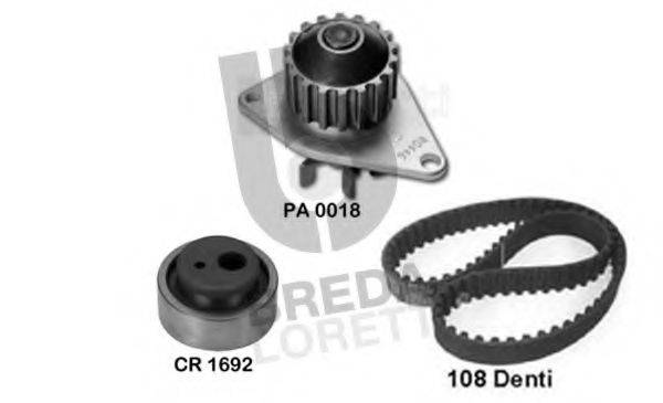 BREDA LORETT KPA0109C Водяний насос + комплект зубчастого ременя