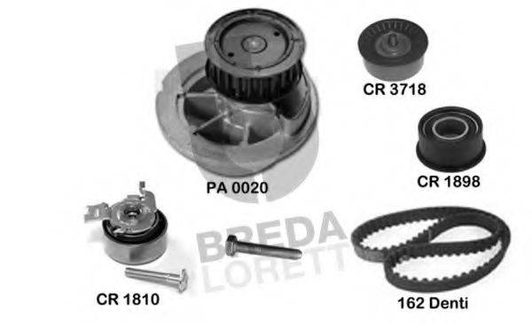 BREDA LORETT KPA0718C Водяний насос + комплект зубчастого ременя