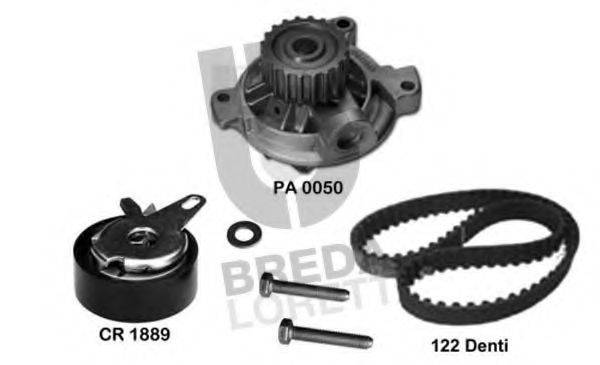 BREDA LORETT KPA0720A Водяний насос + комплект зубчастого ременя