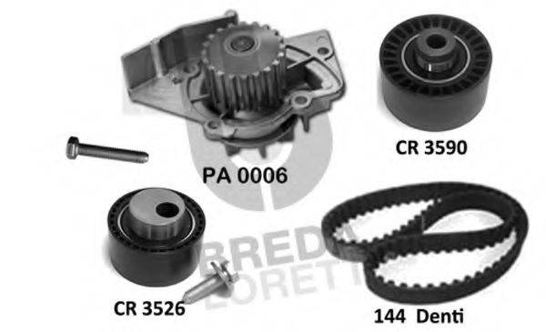 BREDA LORETT KPA0785A Водяний насос + комплект зубчастого ременя