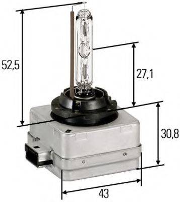 HELLA 8GS009028001 Лампа розжарювання, основна фара