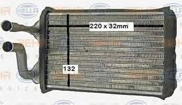 HELLA 8FH351316541 Теплообмінник, опалення салону