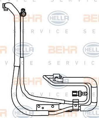 HELLA 9GS351337611 Трубопровід високого тиску, кондиціонер