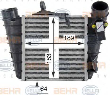 HELLA 8ML376760581 Інтеркулер