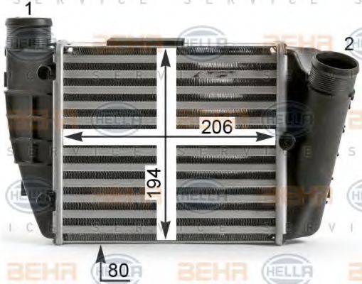 HELLA 8ML376900391 Інтеркулер