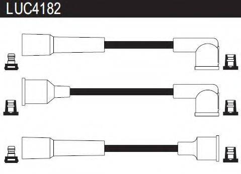 LUCAS ELECTRICAL LUC4182 Комплект дротів запалювання