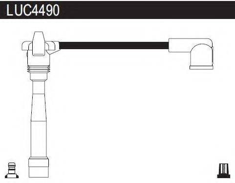 LUCAS ELECTRICAL LUC4490 Комплект дротів запалювання