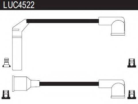 LUCAS ELECTRICAL LUC4522 Комплект дротів запалювання