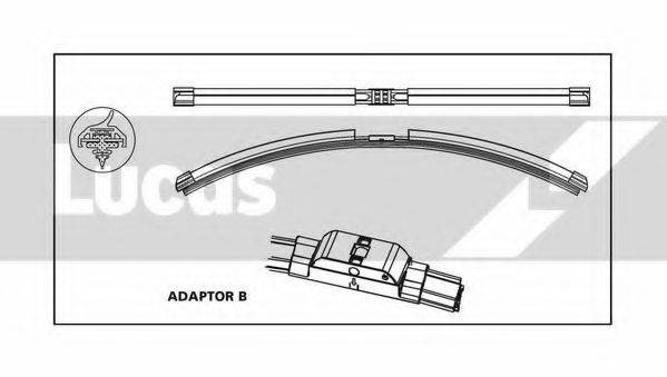 LUCAS ELECTRICAL LLWFB16B Щітка склоочисника