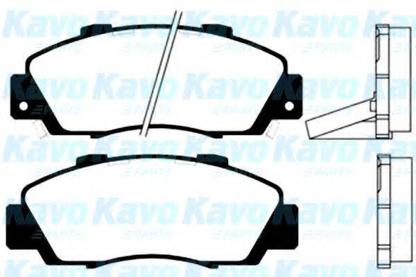 KAVO PARTS BP2019 Комплект гальмівних колодок, дискове гальмо