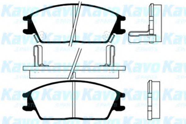 KAVO PARTS BP3004 Комплект гальмівних колодок, дискове гальмо