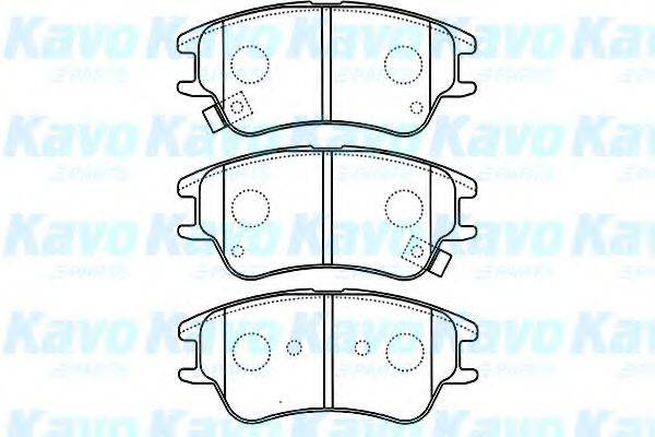 KAVO PARTS BP3027 Комплект гальмівних колодок, дискове гальмо