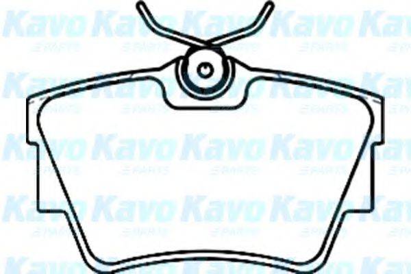 KAVO PARTS BP6580 Комплект гальмівних колодок, дискове гальмо