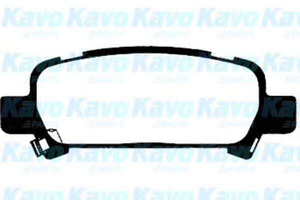 KAVO PARTS BP8013 Комплект гальмівних колодок, дискове гальмо