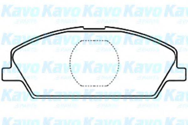 KAVO PARTS BP8521 Комплект гальмівних колодок, дискове гальмо