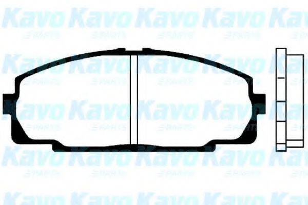 KAVO PARTS BP9011 Комплект гальмівних колодок, дискове гальмо