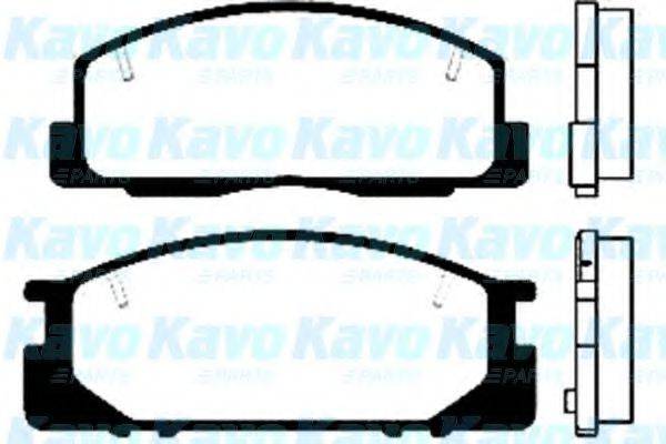 KAVO PARTS BP9014 Комплект гальмівних колодок, дискове гальмо