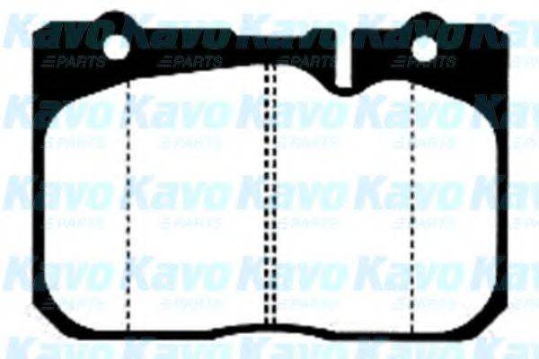 KAVO PARTS BP9044 Комплект гальмівних колодок, дискове гальмо