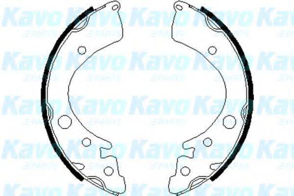 KAVO PARTS BS2903 Комплект гальмівних колодок