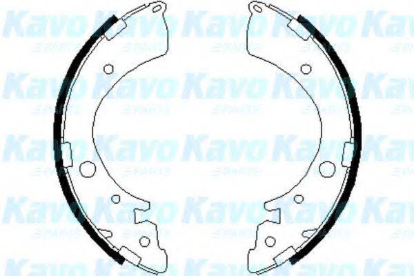 KAVO PARTS BS2906 Комплект гальмівних колодок