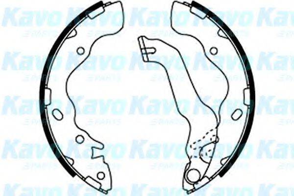 KAVO PARTS BS3413 Комплект гальмівних колодок