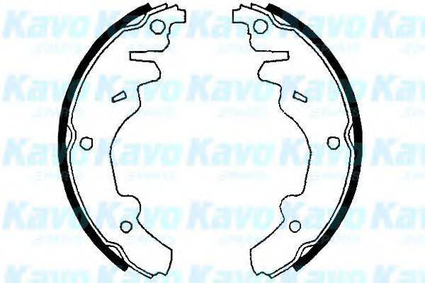 KAVO PARTS BS4402 Комплект гальмівних колодок