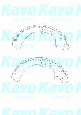 KAVO PARTS BS7417 Комплект гальмівних колодок