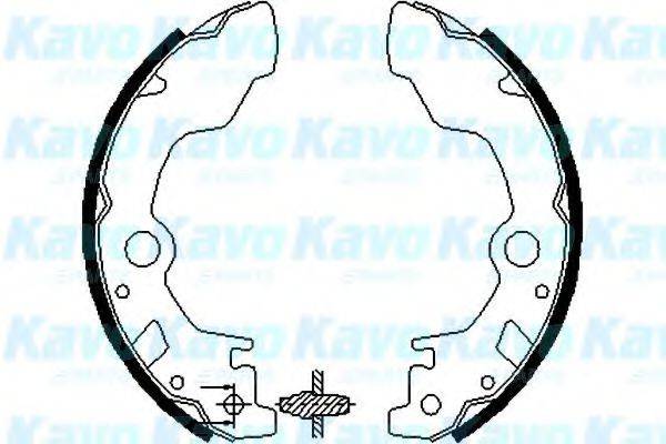 KAVO PARTS BS8406 Комплект гальмівних колодок