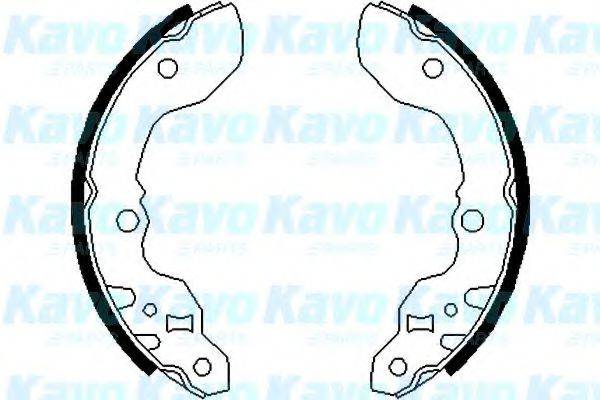 KAVO PARTS BS8912 Комплект гальмівних колодок