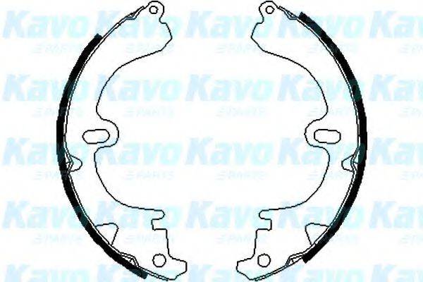 KAVO PARTS BS9904 Комплект гальмівних колодок