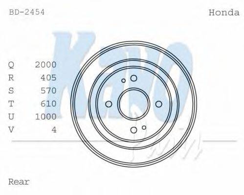 KAVO PARTS BD2454 Гальмівний барабан